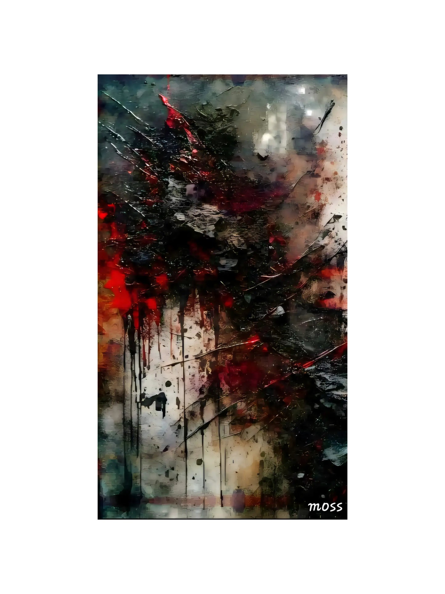 Ashes & Arteries Art - Bold Expressions Collection Moss' Gallery