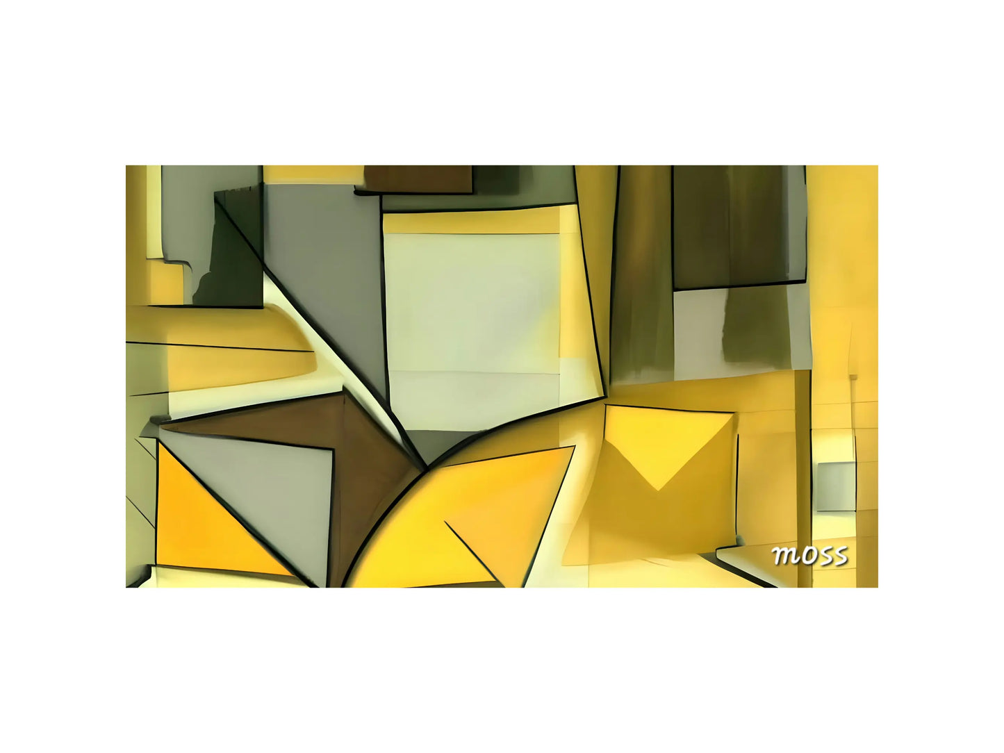 Atrium Form Artwork - Modern Abstractions Collection - ImpresoUK