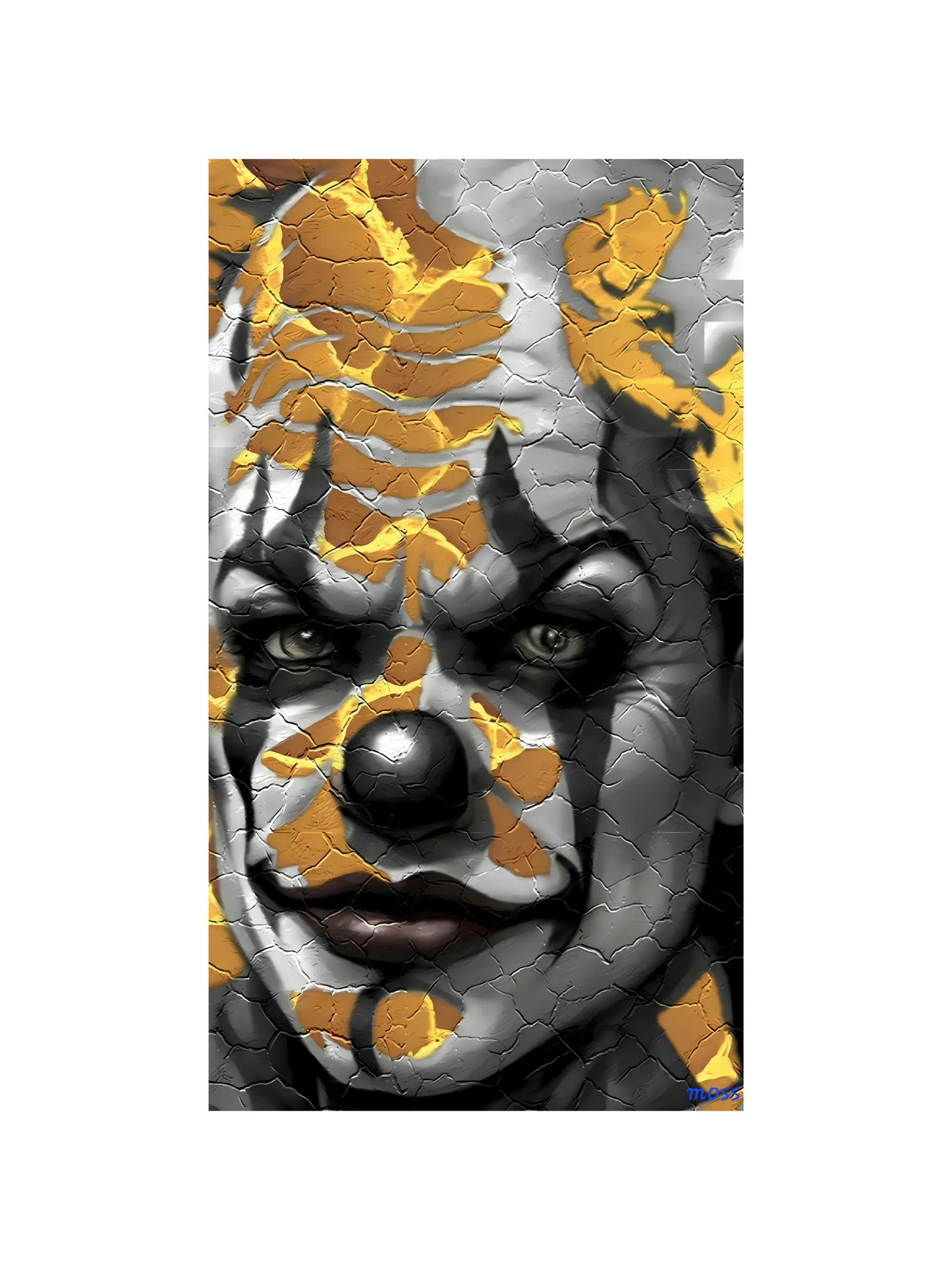 Shattered Masquerade Artwork - Imaginative Realities Collection - ImpresoUK