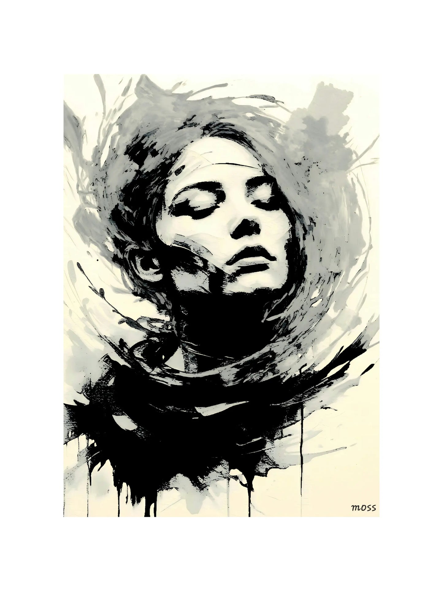 Whispers of Stillness - Bold Expressions Collection Moss' Gallery