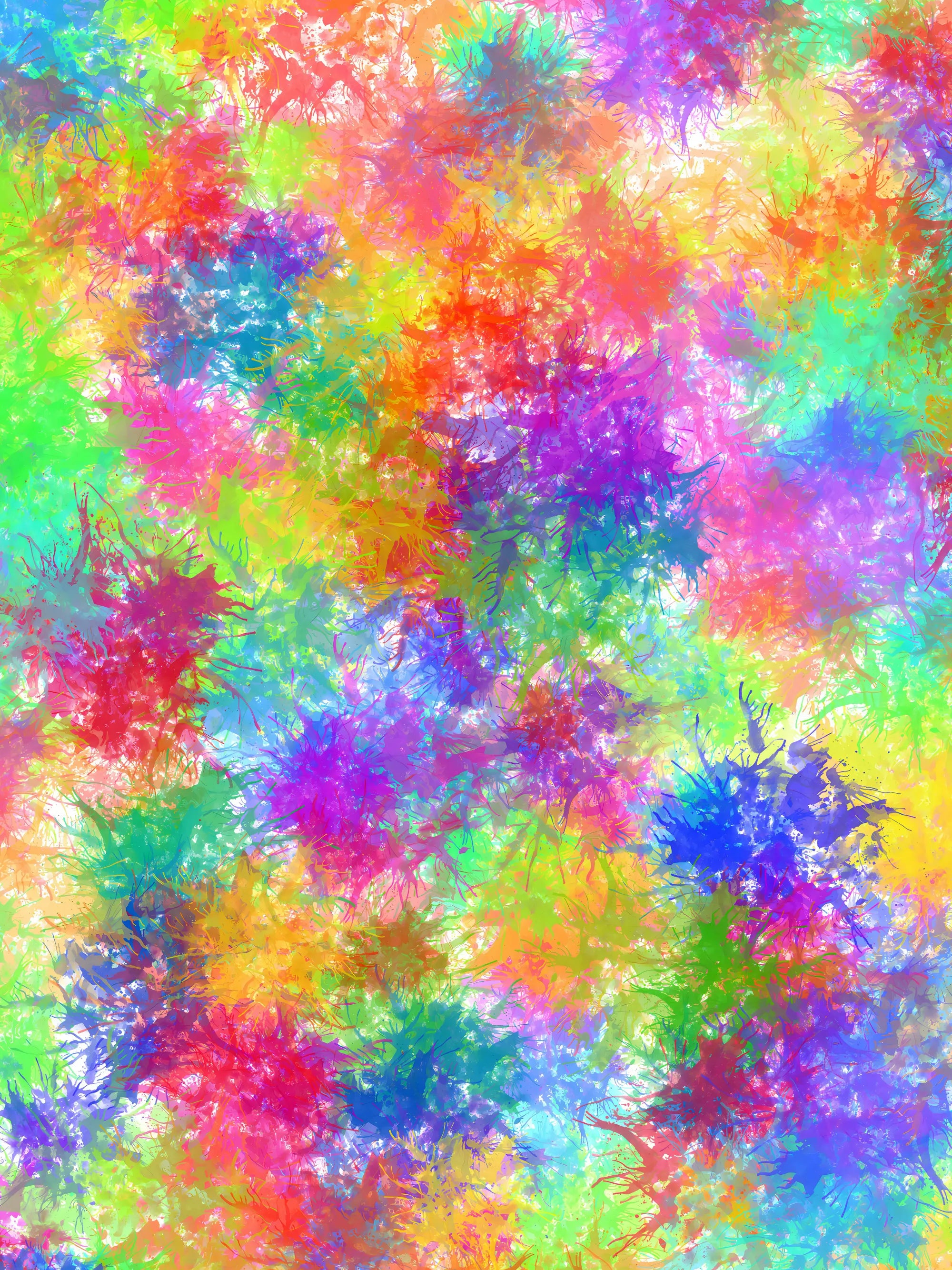 Chromatic Bloom Artwork - Bold Expressions Collection Mosseri Art Gallery