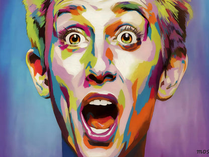 Chromatic Shock Artwork - Imaginative Realities Collection Mosseri Art Gallery