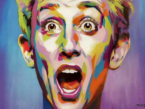 Chromatic Shock Artwork - Imaginative Realities Collection Mosseri Art Gallery