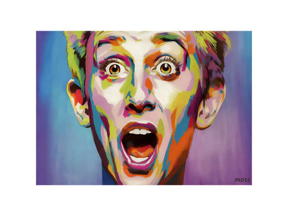 Chromatic Shock Artwork - Imaginative Realities Collection Mosseri Art Gallery