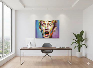 Chromatic Shock Artwork - Imaginative Realities Collection Mosseri Art Gallery