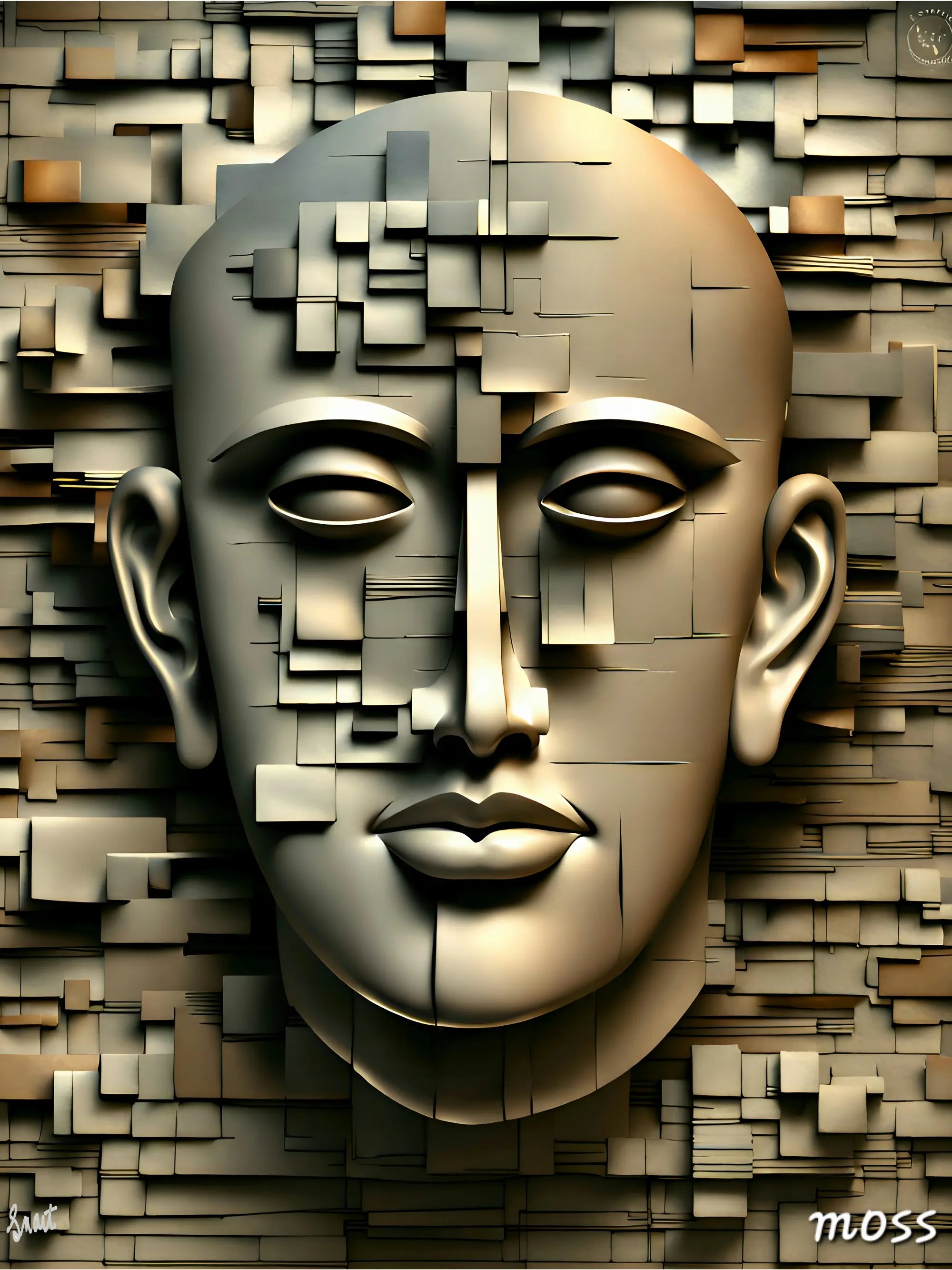 Construct of Mind Art - Imaginative Realities Collection Moss' Gallery