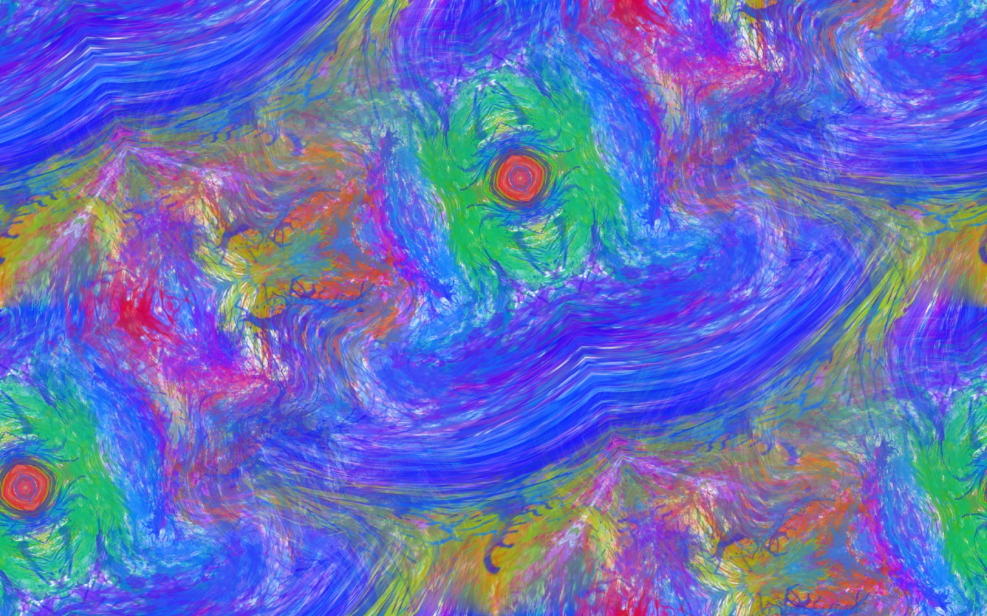 Cybernetic Wash Artwork - Bold Expressions Collection