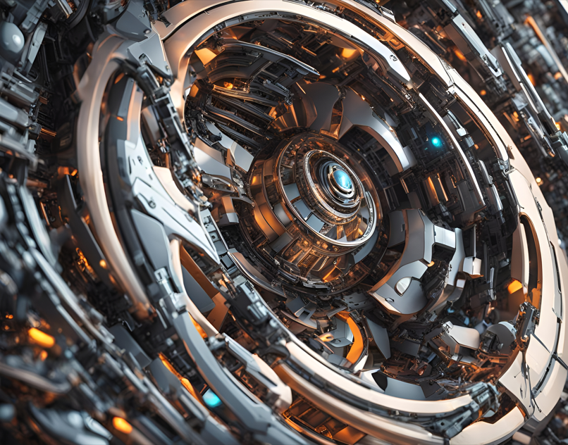 Cyclic Mechanica Artwork - Modern Abstractions Collection