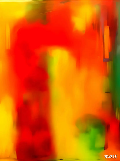 Ember Bloom Artwork - Bold Expressions Collections Moss' Gallery