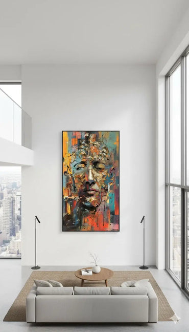 Fractured Serenity Artwork - Bold Expressions Collection Moss' Gallery