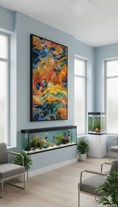 Geochromatic Artwork - Bold Expressions Collection Moss' Gallery