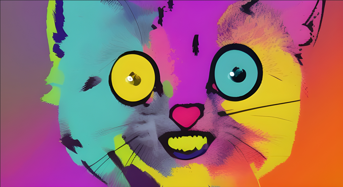 Mismatched Eyes Cat - Signature Pet Collections