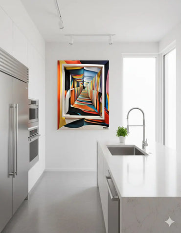 Through the Prism - Modern Abstractions Collection Moss' Gallery