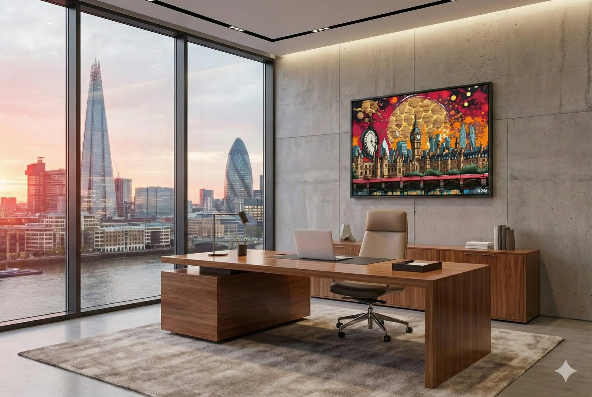 Urban Eclipse Masterpiece Artwork - Imaginative Realities Collection