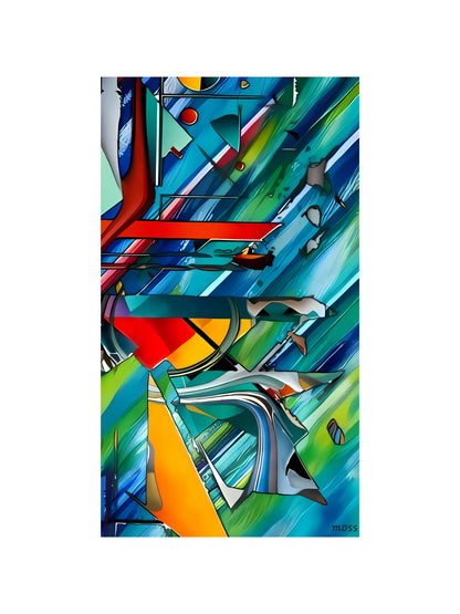 Vector Velocity Art - Modern Expressions Collection Moss' Gallery